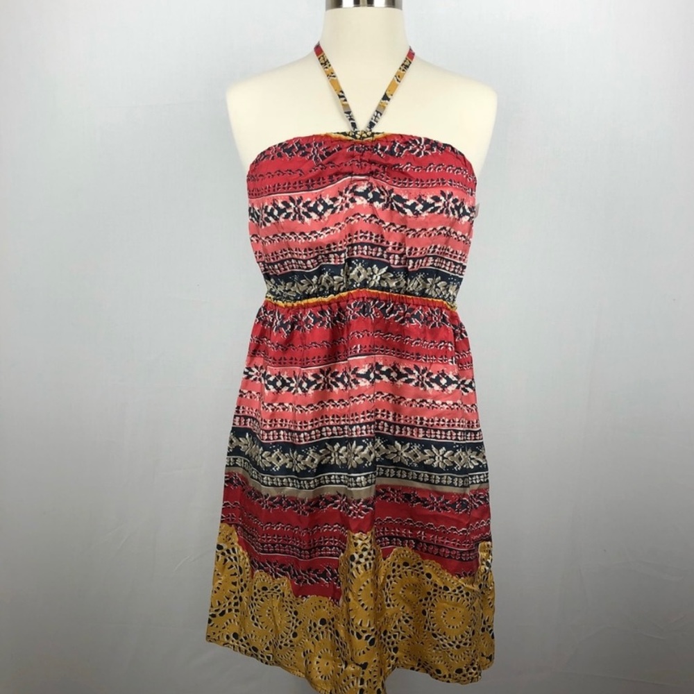 Anthropologie 100% Silk Dress